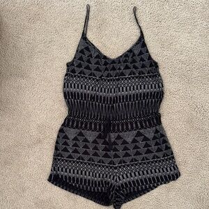 H&M Black and Gray Pants & Jumpsuits